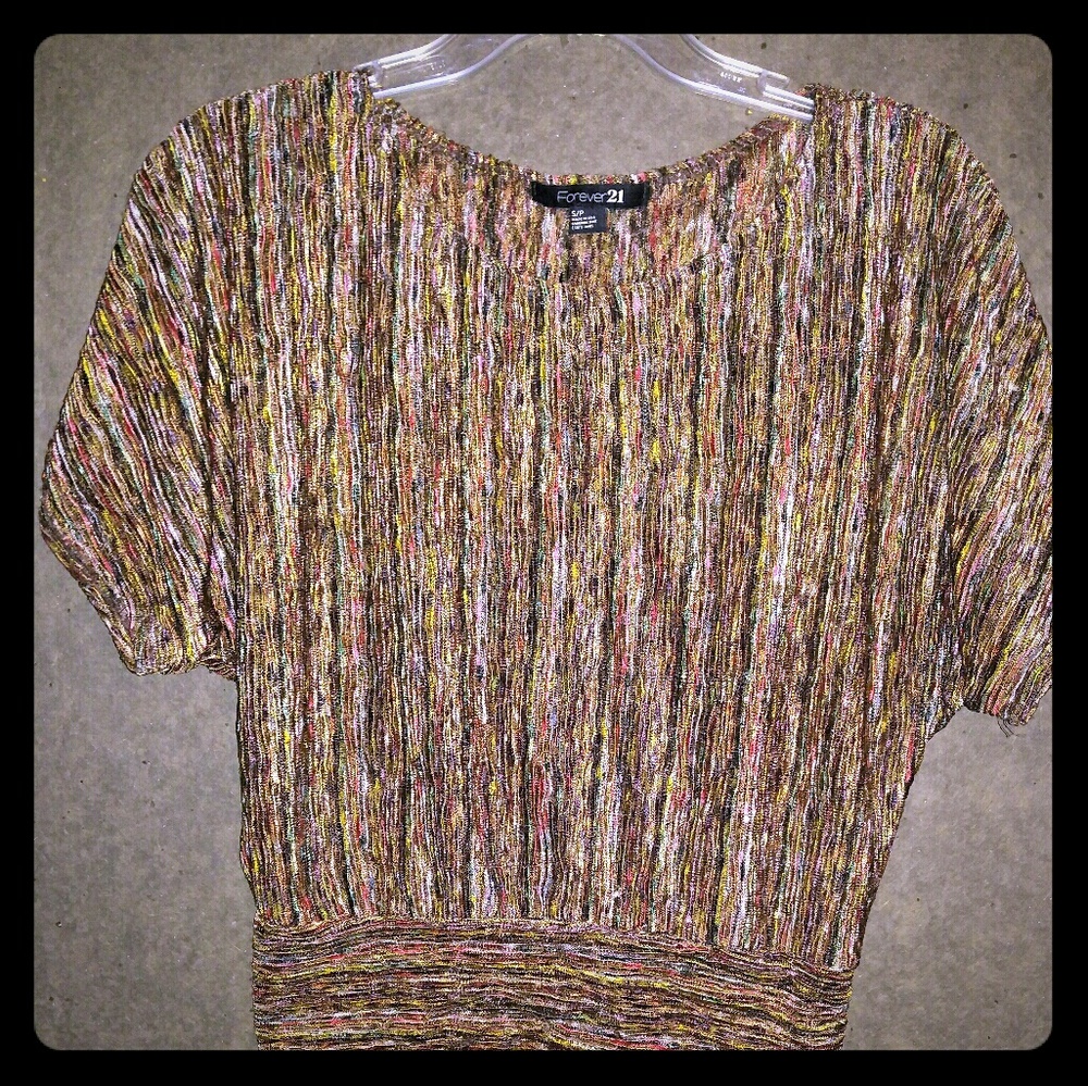 Shirt sleeved dressy top